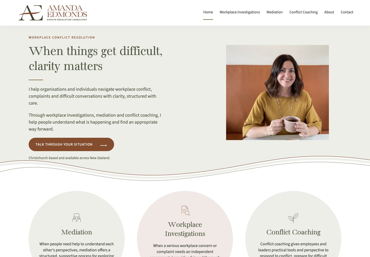 Current website