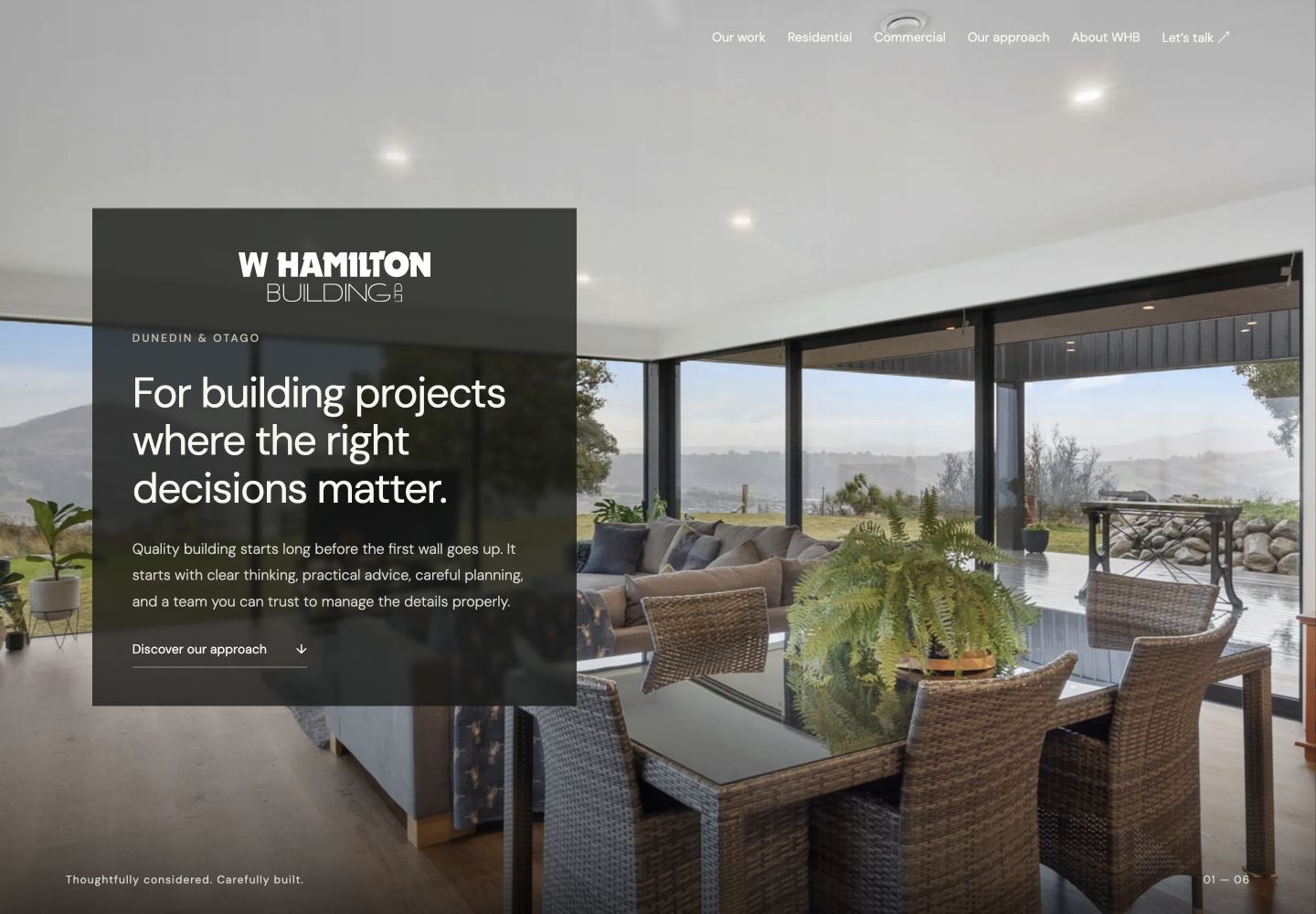 New website · www version
