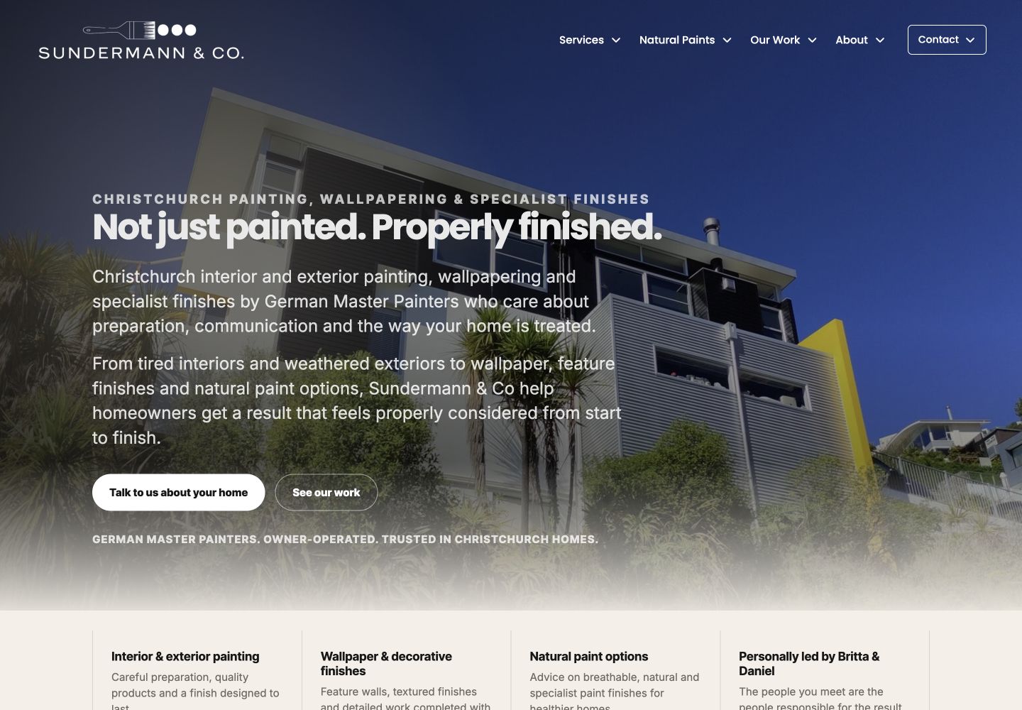 Sundermann & Co · Website review