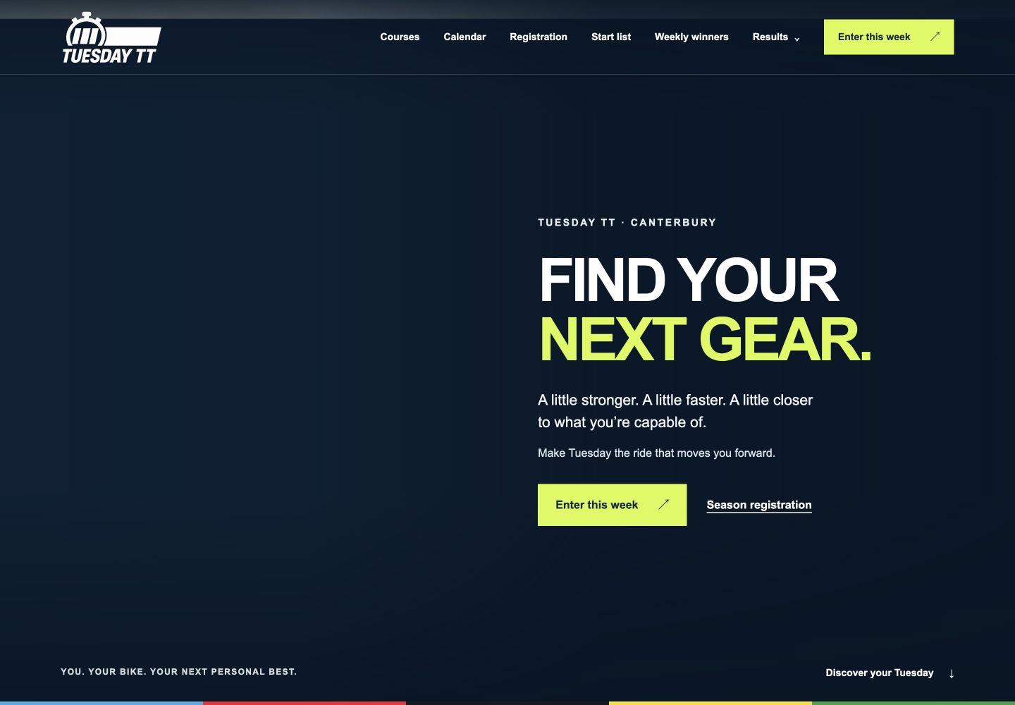 Tuesday TT · Public landing page